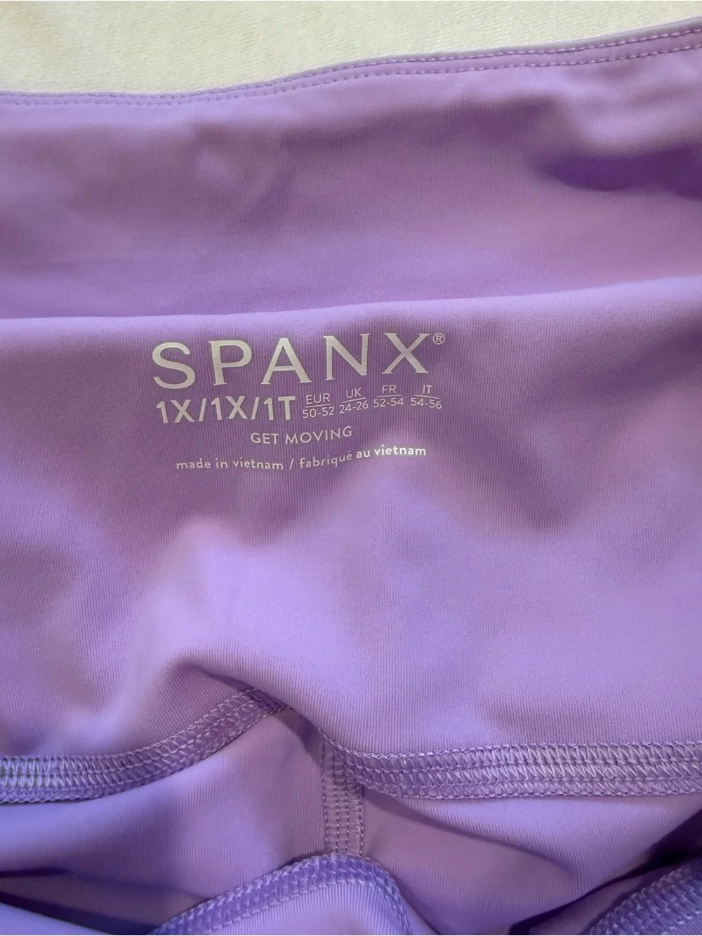 SPANX Lilac Layered Pleated Skort